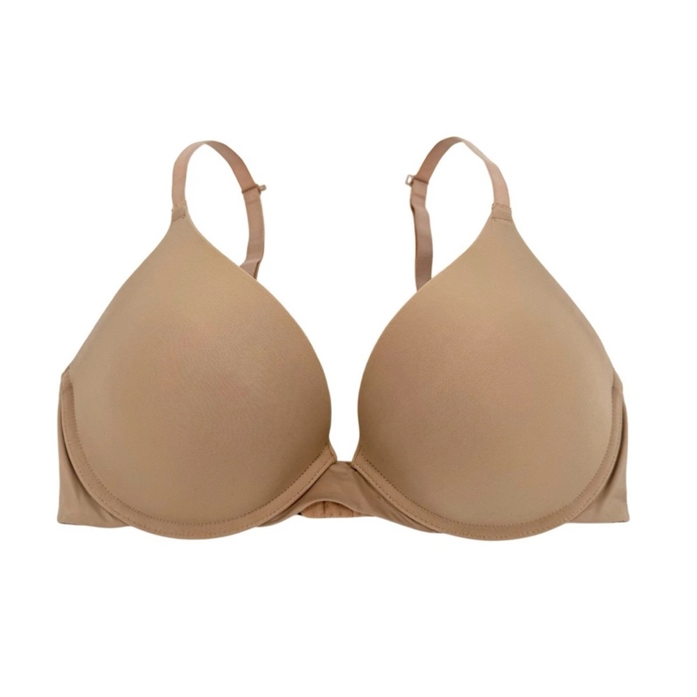 Natori Bra Womens Size 30D Beige Adjustable J-Hook Strap Underwire Support